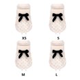 thumbnail image 2 of keepw Winter Pet Bowknot Clothes Small Medium Animal Coat Breathable Simple Design Solid Color Plush Warm Vest Clothing Gift M, 2 of 6