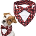 thumbnail image 2 of Dalrosia Dog Tuxedo for Dogs,Dog Formal Suit Dogs Attire Pet Bow Tie Puppy Party Costumes Cat Tux Outfits Pets Bandana Cosplay Adjustable Bowties Wedding Birthday Valentines, 2 of 7