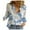 Sky Blue, variant on Conairie Linen Shirts For Women Floral Print Regular Fit Collar Long Sleeve Button Down Shirts Breathable Soft Summer Outfits Clothes 2026 Beach Black L