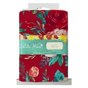 The Pioneer Woman 44" x 1 yd Cotton Wishful Winter Precut Sewing & Craft Fabric, Red