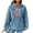 Blue womens tops, variant on Gifts Hoodies for Women Winter Womens Plus Size Hooded Sweatshirt Casual Loose Pocket Soft Knitted Pullover Hoodies Tops Fashion Heart Graphics Sweatshirt Sweater