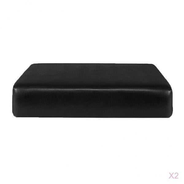 2x Waterproof PU Stretch Sofa Seat Cushion Sliovers Protector 1 Seater 2s