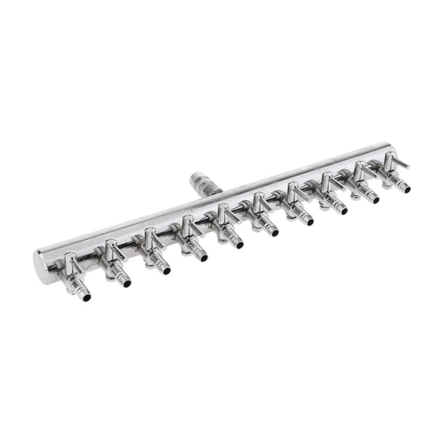 Válvula De Control De De Flujo De Aire Del Tanque De Peces Del Acuario De Acero Inoxidable - 10 Vías Sunnimix Distribuidor de ACUARIO AIR