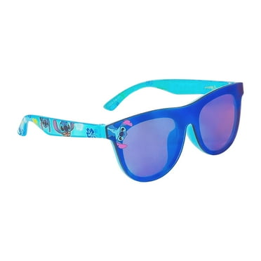 Disney Stitch Kids Sunglasses Blue Patterned Frameless