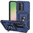 thumbnail image 2 of FIEWESEY for Samsung Galaxy A57 5G Case Built-in Slide Camera Cover & Kickstand Heavy Duty Protection Shockproof Phone Case for Samsung Galaxy A57 5G 6.7 inch,Blue, 2 of 8