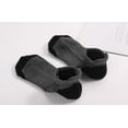 thumbnail image 3 of 6 pares de calcetines tobilleros acolchados para hombre, calcetines informales transpirables y cómodos de corte bajo, calcetines para correr, calcetines deportivos antideslizantes y, 3 of 6