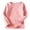Rose, variante sur Nrmrqzzcjnd pour Intérieur/extérieur Tout-Petits Enfants Garçons Filles Chandails Mode Couleur Unie Col Rond Manches Longues Haut