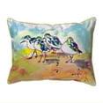 thumbnail image 1 of Betsy Drake SN417 11 x 14 Po Sanderlings Petit Oreiller pour l'Intérieur et l'Extérieur, 1 of 4