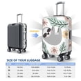 thumbnail image 6 of Lsque Cute Cartoon Sloth Printed Luggage Cover, Travel Luggage Protector,Scratch and Dirt Resistant, Fits 18-32 Inch Luggage - X-Large, 6 of 9