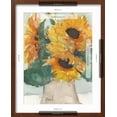 thumbnail image 5 of Art.com Rustic Sunflowers I Art Print by Samuel Dixon, Brown Frame Wall Art, 17" x 21", 5 of 5