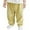Yellow, variant on Infant Boys Hiking Pants Elastic Waist Pants Light Green Boys' Fashion Summer Fall Long Pants Cute Clothing for Girls 9-12 Months