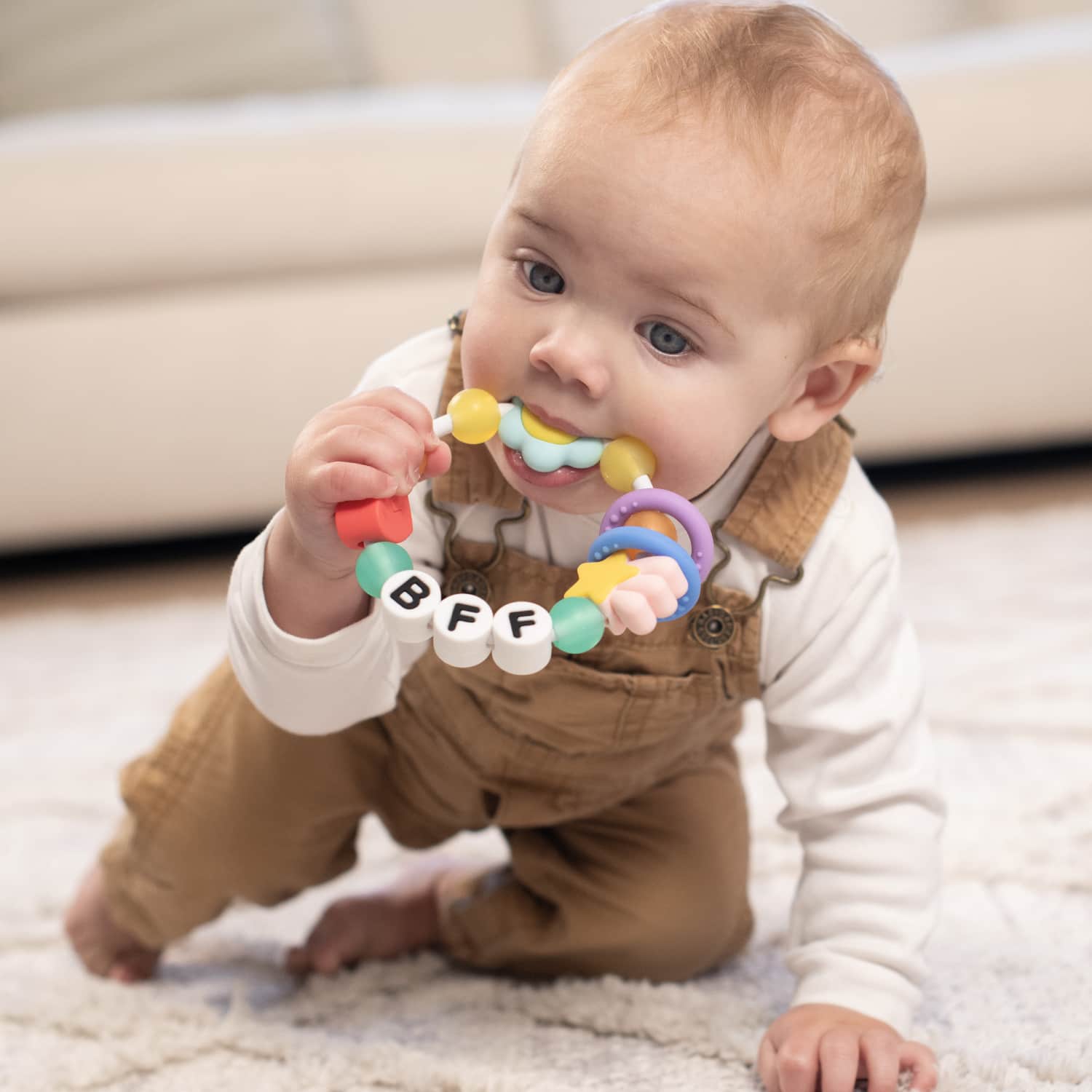 Infantino Friendship Baby Teething Toy, Silicone photo 7