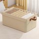 thumbnail image 1 of Foldable Steel Frame Cationic Cloth Clothes Storage Box with Lid Closet Wardrobe Dustproof Organizer, 1 of 5