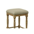 thumbnail image 4 of Carolina Classics Brittany Deluxe 26" Wood Stool in Honey Brown (Set of 2), 4 of 6