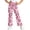 Pink, variant on shoper Girls Flare Leggings Size 5-14 Heart Printing Soft Bell Bottom Pants High Waist Yoga Pants for Kids Pink