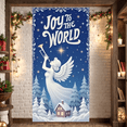 thumbnail image 2 of Angel Design Christmas Banner Holiday Decoration Festive Theme for Christmas Party Winter Celebration Home Decor, 2 of 9