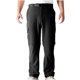 thumbnail image 2 of Pantalones largos de moda para hombre, casuales, de color sólido, con bolsillos y cremallera, cintura elástica, de poliéster., 2 of 5