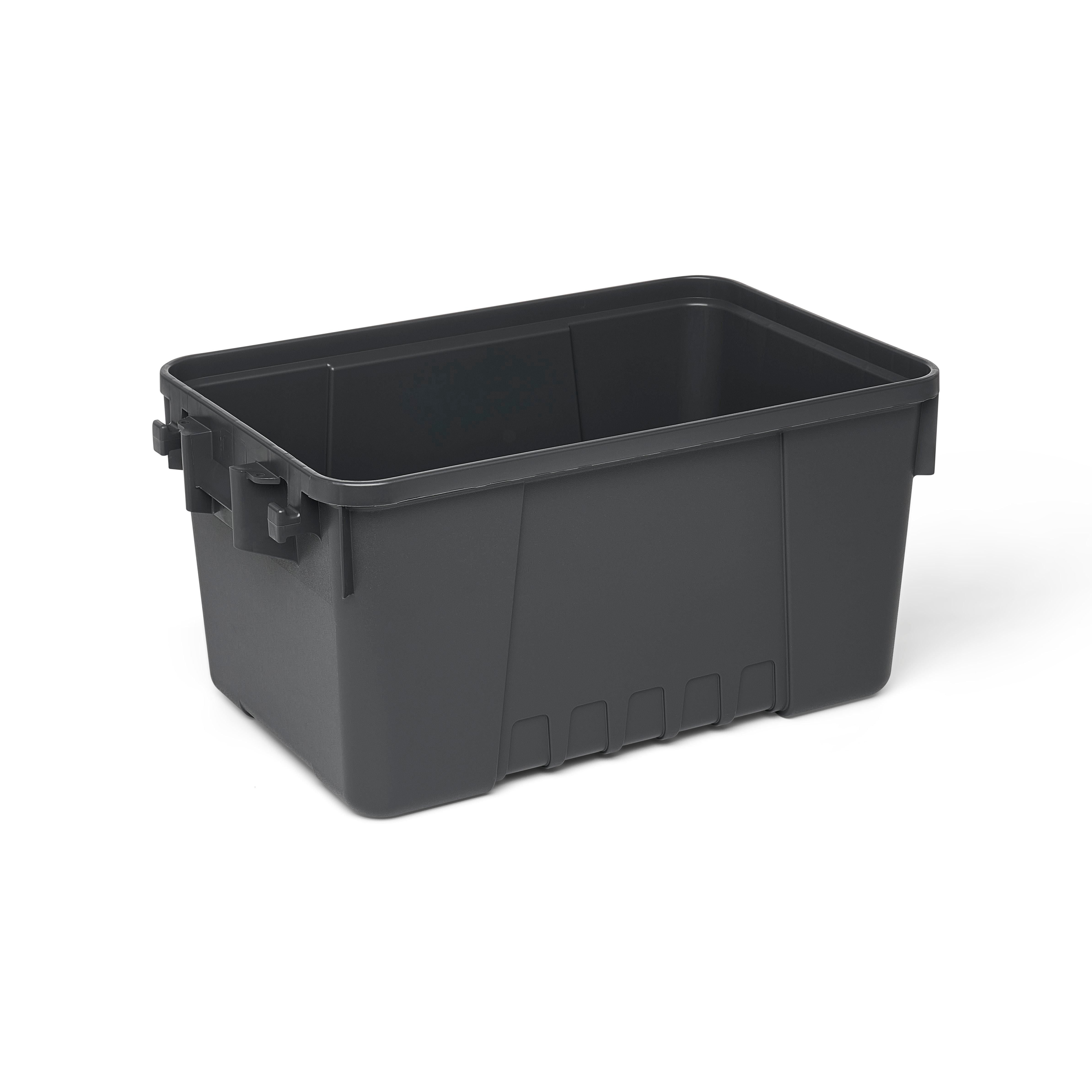 Plano Sportsman's Trunk, Charcoal, 14-Gallon Lockable Storage Box