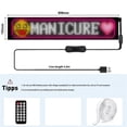 thumbnail image 2 of RGB LED Matrix Pixel Screen Waterproof DIY Programmable Flexible Screen Bluetooth App Control for Ca, 2 of 5