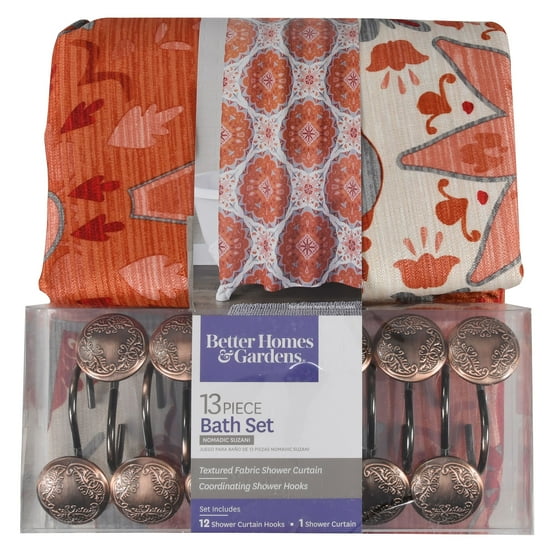Better Homes Gardens Nomadic Suzani Shower Set 13 Piece