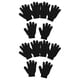 thumbnail image 1 of 12 piezas de guantes exfoliantes corporales para , guante de para masaje de piel, spa, negro, 1 of 9