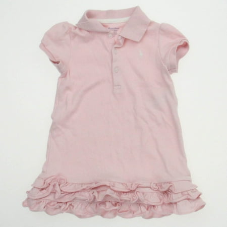 Pre-owned Ralph Lauren Girls Pink Dress size: 18 Months