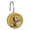 Multicolor 1, variant on 12pcs Decorative Shower Curtain Hooks, Rust Resistant Shower Rings for Bathroom Living Room,Rustproof Stainless Steel Rings for Shower Curtain and Liner Rods,German Shepherd Face