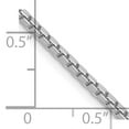 thumbnail image 6 of 14k White Gold 1.9mm Box Chain (Weight: 11.4 Grams, Length: 20 Inches), 6 of 8