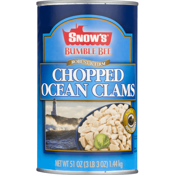 Bumble Bee Snow's Chopped Ocean Clams, 51oz can