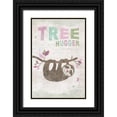thumbnail image 1 of JMB Designs 23x32 Black Ornate Wood Framed with Double Matting Museum Art Print Titled - Tree Hugger, 1 of 4