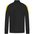thumbnail image 2 of Finden & Hales Mens Contrast Panel Knitted Tracksuit Top, 2 of 3