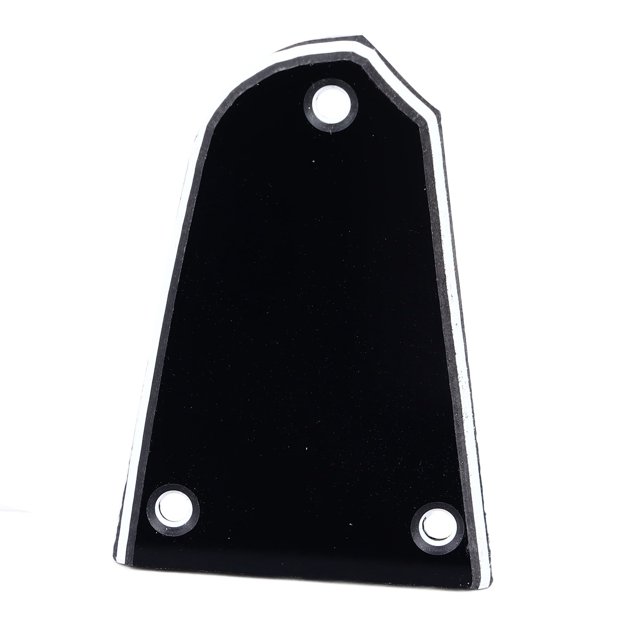 Guitar Rod Cover 3 Layers Plastic 3 Hole Electric Guitar Rod Cover Plate Guitar Parts Accessory For Practicing Performing