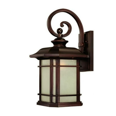 

HomeRoots 398629 22 x 11.25 x 11.75 in. Somerset 1-Light Architectural Bronze Wall Light