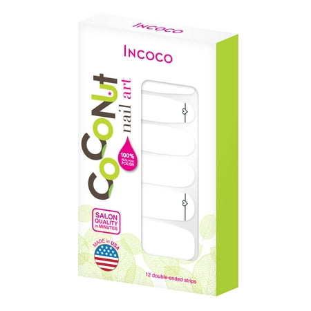 Coconut Nail Art by Incoco Nail Polish Strips, Have a
