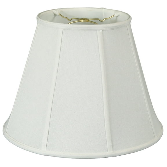 Royal Designs 14" Deep Empire Lamp Shade Linen White