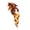 Fire Breathing Dragon Flame LED Wall Art Lamp, variant on Dragon Flame Wall Lamp, Decorative Dragon Breathing Fire Wall Light, Medieval Castle Style LED Wall Sconce for Bedroom Living Room Man Cave, Dragon Wall Art Divine Dragon Decor