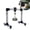 500KG/1100LBS, variant on Portable Aluminum Gantry Crane, 2200 lbs Capacity Adjustable Shop Lift Hoist, 4.9-9.5 ft Height & 5.3-7.5 ft Beam Width, 2-Post Mobile Lifting System for Garage, Workshop, and Auto Repair