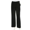 Pre-owned|Giorgio Armani Womens High Rise Flat Front Wide Leg Pants Trousers Black Size 8