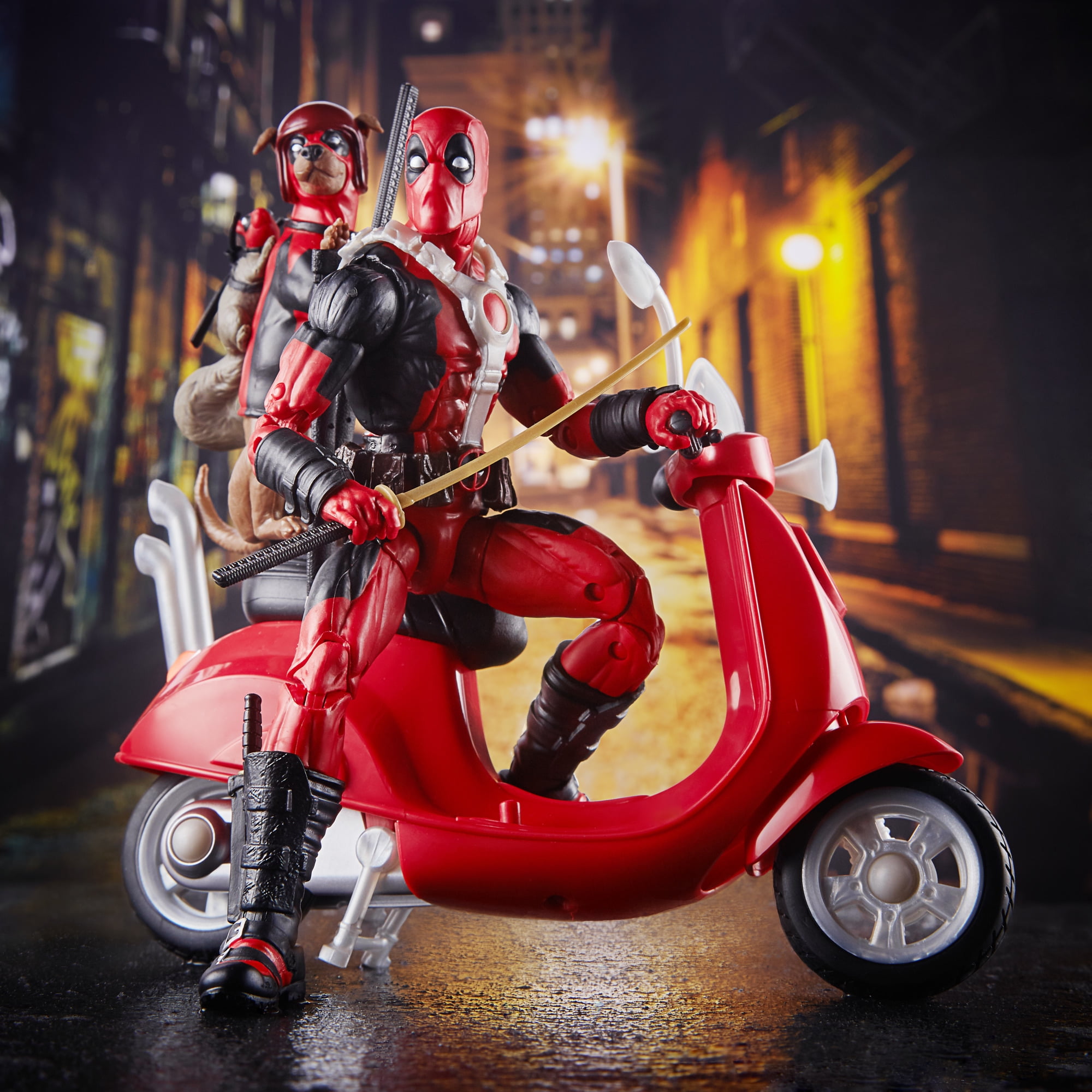Marvel Legends Series 6-inch Deadpool with Scooter