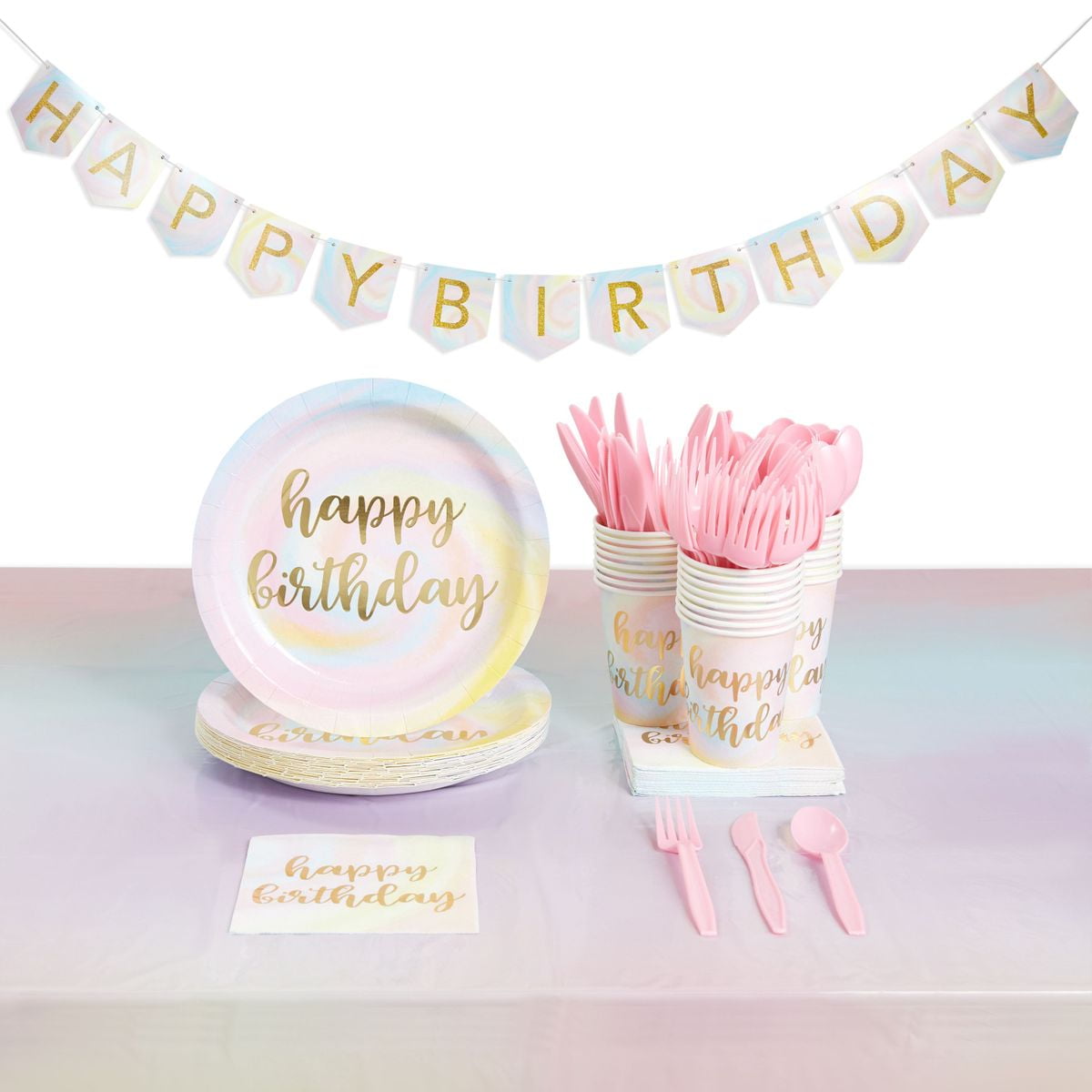 HEKU 30006 6: 18Th Birthday Birthday Party Set With Plates Napkins Cups & 