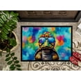 thumbnail image 3 of Carolines Treasures DAC4047JMAT 24 x 36 in.  Hippie Animal Tortoise Turtle Doormat, 3 of 5