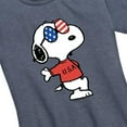 thumbnail image 3 of Peanuts - Americana Snoopy - Women's Short Sleeve Graphic T-Shirt, 3 of 6