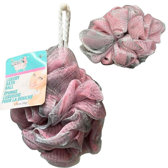 1.76 oz Lofah Mesh Body Scrubber/Bath Sponge:1CT