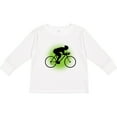 thumbnail image 3 of Inktastic Cycling Bicycle Racing Biking Boys Long Sleeve Toddler T-Shirt, 3 of 5