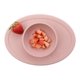 thumbnail image 2 of Plato Para Bebé Autoadherible De Silicón Ezpz Tiny Bowl Rosa Nordico, 2 of 3