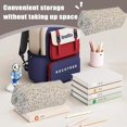 thumbnail image 4 of Pencil Case, Aesthetic Pencil Case, Pencil Pouch, Pen Pouch Portable Storage Bag, Used for Makeup Bags, Wallets, Travel, Easy to Carry, 4 of 8