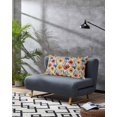 thumbnail image 3 of Spring Floral Pillow Covers King Size, Red Yellow Blue Summer Botanical Soft Bed Throw Pillowcases Breathable Cooling Long Lumbar Body Pillow Sham Cover for Bed Sofa 20''x40'', 3 of 7