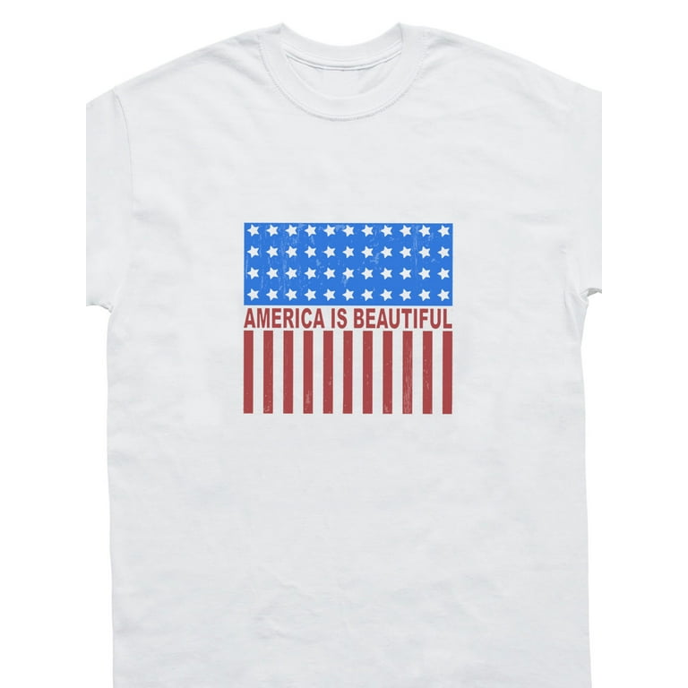 red white and blue shirt walmart