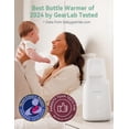 thumbnail image 3 of Momcozy Chauffe-biberon , Chauffage rapide du lait pour bébé, Minuteur, Température précise, Arrêt automatique, 3 of 6