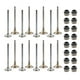 thumbnail image 1 of Paquete de 16 válvulas admisión de motor para 2.0T Fsi Tsi reemplaza accesorios profesionales, admisión L-104 mm, diámetro-34 mm Soledad Válvulas de admisión del motor, 1 of 7